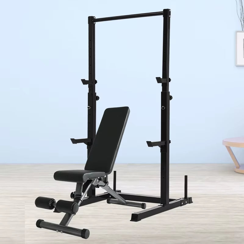 Fitness Gym Equipment Squat Rack Adjustable Barbell Rack Comprehensive Fitness Training Rack