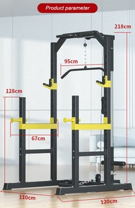 Multifunctional Adjustable Squat Rack Stand With Dip