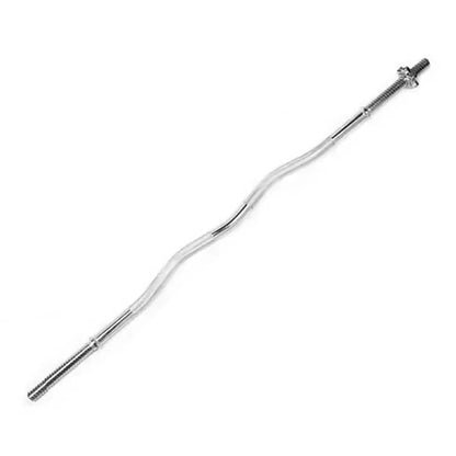 Home Gym Standard Chromed Weightlifting Barbell Bar 150CM Straight Barbell Bar