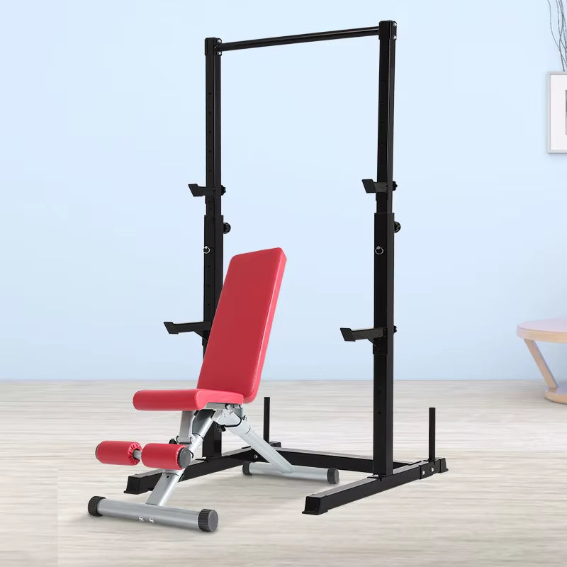 Fitness Gym Equipment Squat Rack Adjustable Barbell Rack Comprehensive Fitness Training Rack