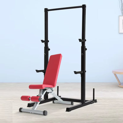 Fitness Gym Equipment Squat Rack Adjustable Barbell Rack Comprehensive Fitness Training Rack